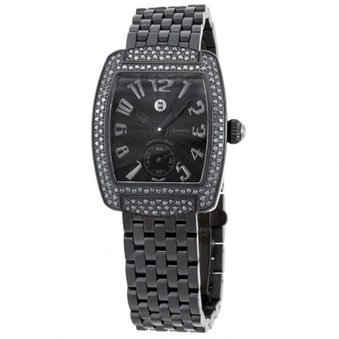 Replica Michele Urban Mini Noir Diamond Ladies Watch MWW02A000511 Watch