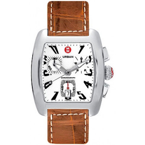 Michele Urban Steel Chronograph Men's Watch MWW02D000005 watches