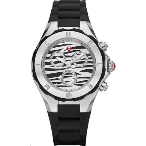 MicheleTahitian Jelly Bean Zebra Print Dial Ladies Watch MWW12F000053 watches
