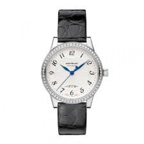 Montblanc Boheme Date Silvery White Guilloche Dial Automatic Ladies Watch 111057 watches