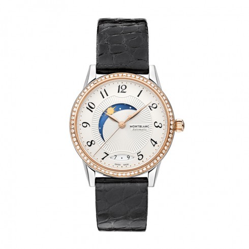 Montblanc Boheme Day and Night Silvery White Dial Diamond Ladies Watch 112499 watches