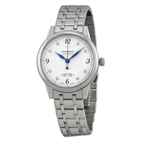 Montblanc Boheme Silver Dial Stainless Steel Ladies Watch 111056 watches