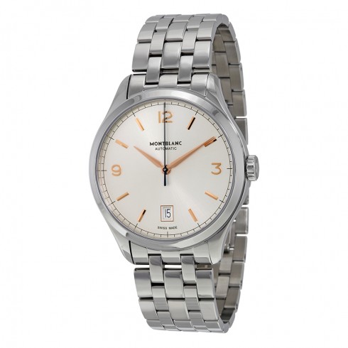 Montblanc Heritage Chronom¨¦trie Automatic Silvery-White Dial Men's Watch 112519 watches