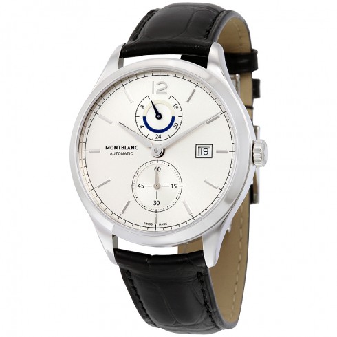 Montblanc Heritage Chronometrie Dual Time Silver Dial Automatic Men's Watch 112540 watches