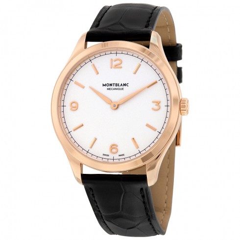 Montblanc Heritage Chronometrie Silvery White Dial Men's Watch 112516 watches