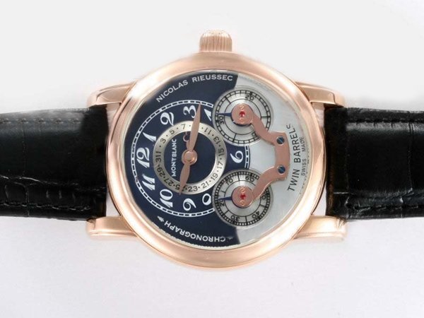 Montblanc Nicolas Rieussec Chronograph 102337 43mm Automatic Midsize Watch watches