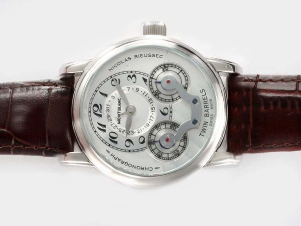 Montblanc Nicolas Rieussec Chronograph 102337 Mens Round Automatic Watch watches