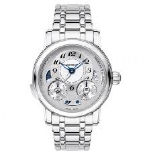 Montblanc Nicolas Rieussec Silver Dial Chronograph Stainless Steel Men's Watch 111833 watches