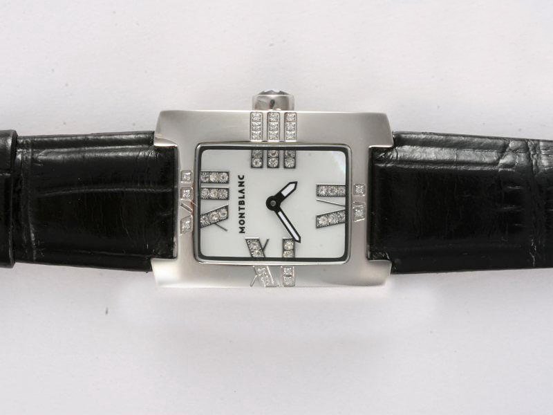 Montblanc Profile Jewellery 104255 Quartz 23x32mm White Dial Watch watches