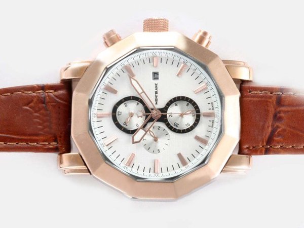 Montblanc Sport Chronograph 104280 White Dial Automatic 44mm Watch watches