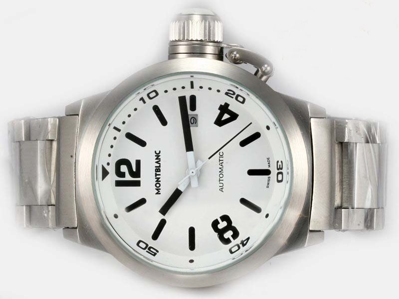 Montblanc Star Automatic 05224 45mm Mens Stainless Steel Case Watch watches