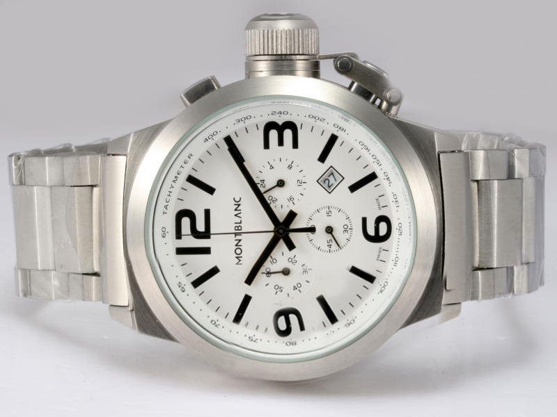 Montblanc Star Automatic 05224 Mens Stainless Steel Bezel Quartz Chronograph Watch watches