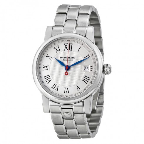 MontBlanc Star Automatic Silver White Dial Stainless Steel Men's Watch 111090 watches
