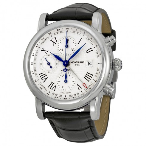 Montblanc Star Chronograph UTC Automatic Stainless Steel Men's Watch 107113 watches