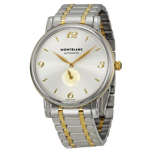 Montblanc Star Classique Automatic Silver Dial Two-tone Unisex Watch 107914 watches