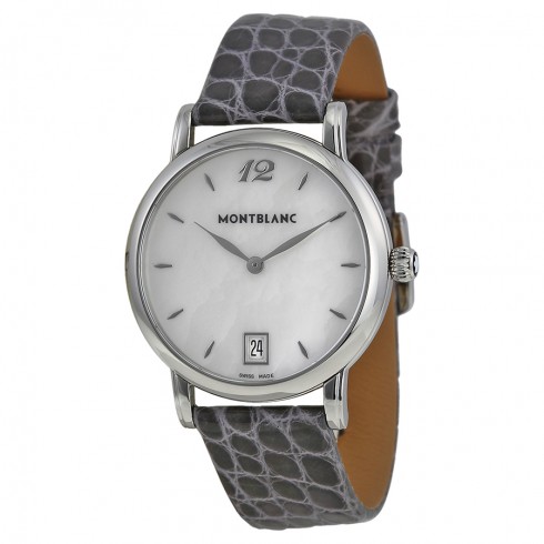 Montblanc Star Classique Lady Mother of Pearl Stainless Steel Ladies Watch 108766 watches