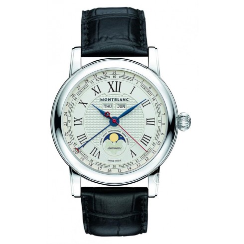 Montblanc Star Silver Dial Moon Phase Automatic Men's Watch 113645 watches