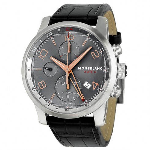 Montblanc Timewalker Automatic Chronograph Anthracite Dial Men's Watch 107063 watches