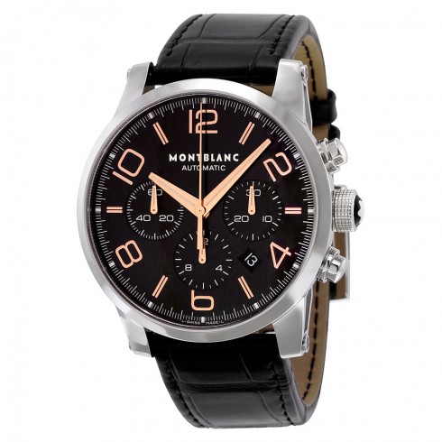 Montblanc Timewalker Chronograph Automatic Black Dial Men's Watch 101548 watches