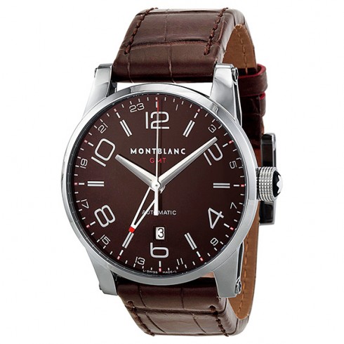 Montblanc Timewalker GMT Brown Dial Men's Watch 106593 watches