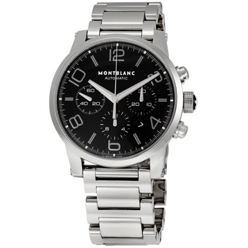 Montblanc Timewalker Stainless Steel Men's Watch 9668 watches