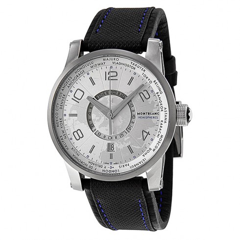 Montblanc Timewalker World-Time Hemispheres Automatic Men's Watch 108955 watches