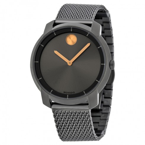 Movado Bold Silver Tone Crystal Pave Dial Stainless Steel Ladies Watch 3600325 watches