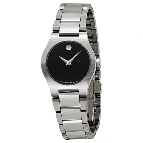Movado Fiero Tungsten Carbide Ladies Watch 0605620 watches