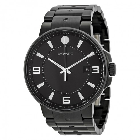 Movado SE Pilot Black With Arabic Index Men's Watch 0606809 watches