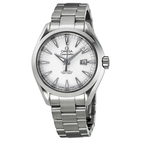 Omega Aqua Terra Automatic White Dial Stainless Steel Ladies Watch 231.10.34.20.04.001 watches