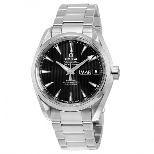 Omega Aqua Terra Black Dial Stainless Steel Men's Watch 231.10.39.22.01.001 watches