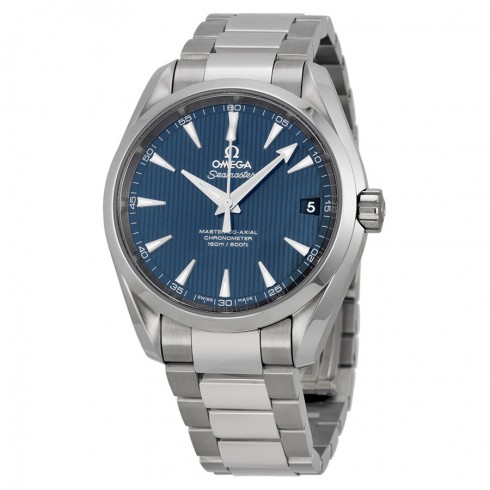 Omega Aqua Terra Blue Dial Stainless Steel Men's Watch 23110392103002 watches
