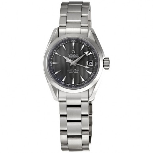 Omega Aqua Terra Grey Dial Ladies Watch 231.10.30.20.06.001 watches