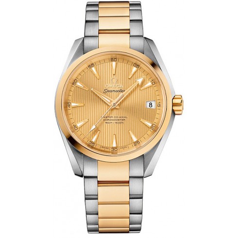 Omega Aqua Terra Master Co-Axial Champagne Dial Men's Watch 231.20.39.21.08.001 watches