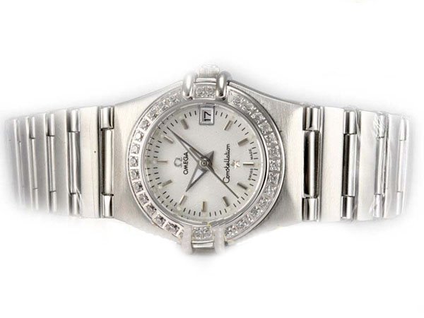 Omega Constellation Chronometer 123.57.35.20.55.005 Round Womens Quartz Watch watches