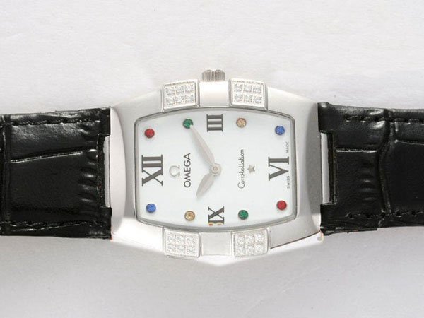 Omega Constellation Chronometer 1886.79.40 Stainless Steel Case 25x32mm White Dial Watch watches