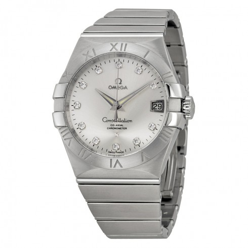 Omega Constellation Silver Dial Stainless Steel Men's Watch 12310382152001 watches