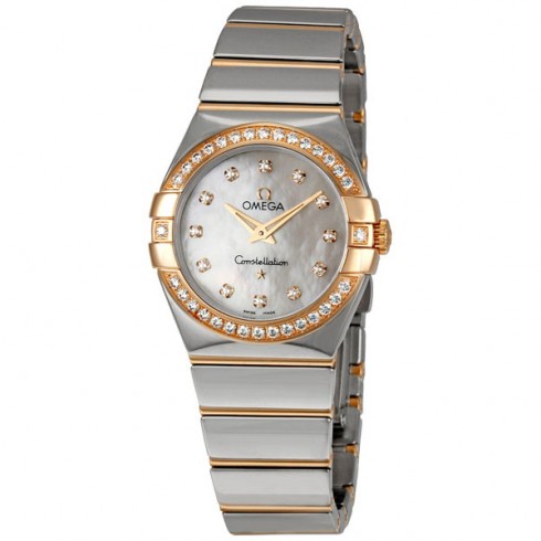 Omega Constellation Diamond Dial Ladies Watch 123.25.27.60.55.005 watches