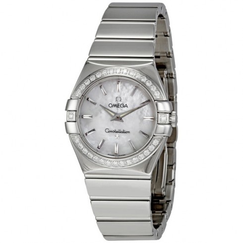Omega Constellation Diamond Ladies Watch 123.15.27.60.05.002 watches
