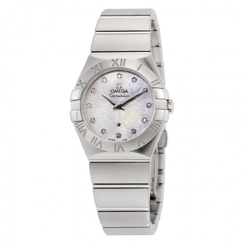 Omega Constellation MOP Dial Stainless Steel Ladies Watch 12310276055004 watches