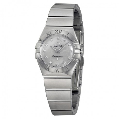 Omega Constellation Mother of Pearl Dial 24 mm Ladies Watch 123.10.24.60.55.001 watches