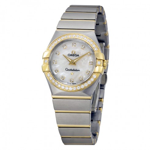 Omega Constellation Mother of Pearl Dial Ladies Watch 123.25.27.60.55.003 watches