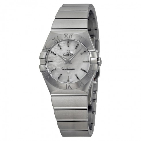 Omega Constellation Mother of Pearl Dial Stainless Steel Ladies Watch 12310276005001 watches