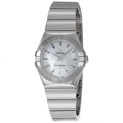 Omega Constellation Mother of Pearl Dial Steel Ladies Watch 123.10.27.60.05.002 watches