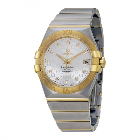 Omega Constellation Silver Dial Stainless Steel Ladies Watch 123.20.35.20.52.004 watches