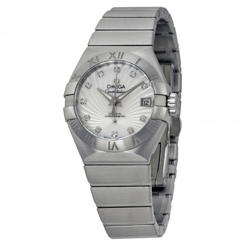 Replica Omega Constellation White Mother of Pearl Steel Ladies Watch 123.10.27.20.55.001 Watch