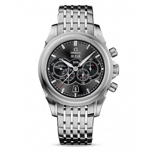 Omega De Ville Chronoscope Black Dial Stainless Steel Men's Watch 42210415206001 watches
