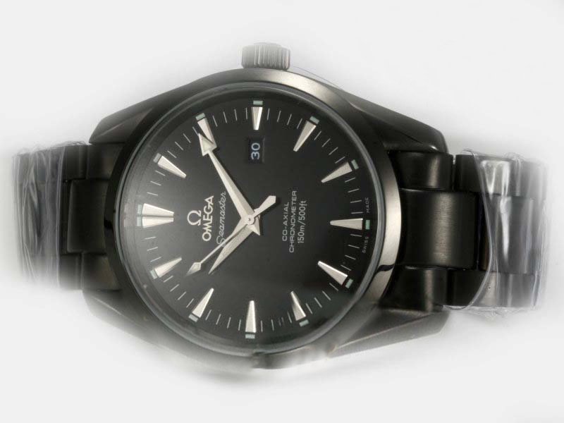 Omega De Ville Co-Axial Chronometer 4531.51.00 PVD Case PVD Bezel Watch watches