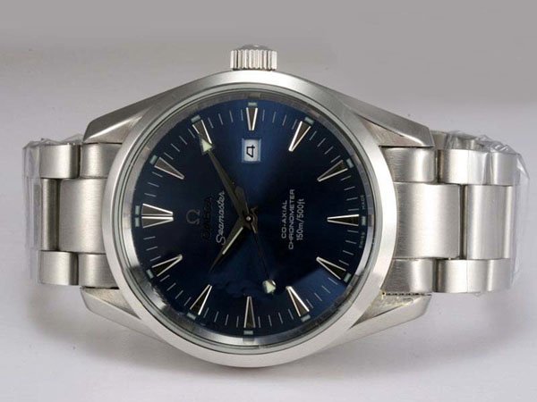 Omega De Ville Co-Axial Chronometer 4631.81.33 Blue Dial Round Watch watches