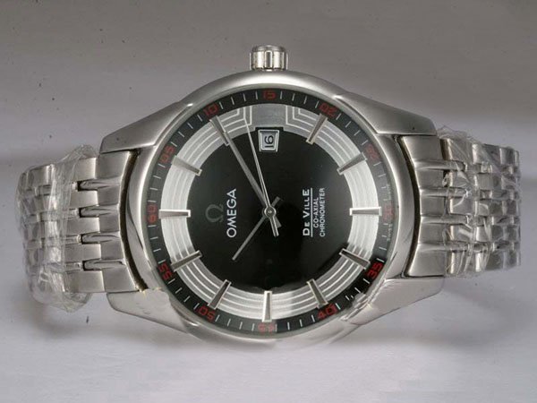 Omega De Ville Hour Vision 431.30.41.21.01.001 Midsize Stainless Steel Bezel Automatic Watch watches